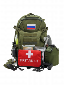 Рюкзак тактический с наполнением укомплектованный, походный, набор для выживания Патриот PT-TRS19